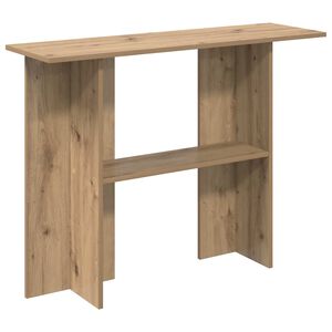 vidaXL Table console Ch&ecirc;ne artisanal 100 x 30 x 75 cm
