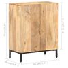vidaXL Buffet 60x35x77 cm Bois de manguier massif