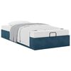 vidaXL Cadre de lit ottoman sans matelas bleu fonc&eacute; 80x200 cm velours