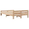 vidaXL Cadre de lit sans matelas 120x200 cm bois de pin massif