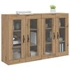 vidaXL Cabinets muraux 2 pcs Ch&ecirc;ne artisanal 69,5 x 34 x 90 cm