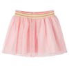 Jupe avec tulle pour enfants rose clair 116