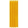 vidaXL Rideaux occultants 2 pcs Jaune moutarde 140 x 260 cm Velours