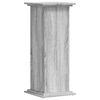 vidaXL Support pour plantes sonoma gris 33x33x80 cm bois d'ing&eacute;nierie