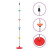 vidaXL Corde d'escalade &agrave; balan&ccedil;oire et plates-formes et disque 200 cm
