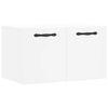 vidaXL Armoire murale Blanc 60x36,5x35 cm Bois d'ing&eacute;nierie