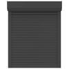 vidaXL Store Roulant Anthracite 70 x 100 cm Aluminium et Polyur&eacute;thane