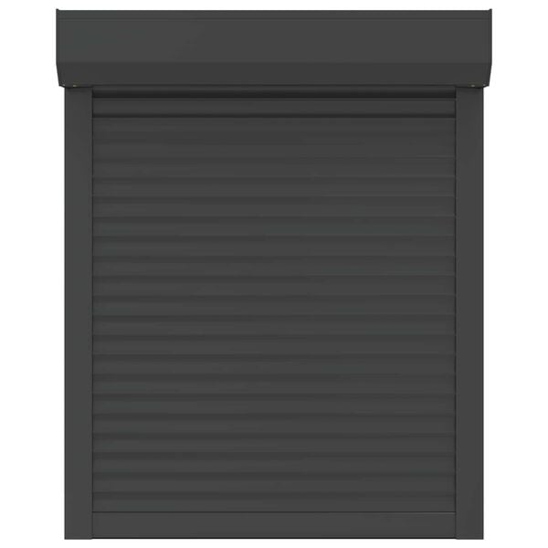 vidaXL Store Roulant Anthracite 70 x 100 cm Aluminium et Polyur&eacute;thane