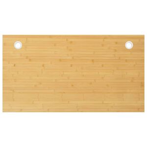 vidaXL Dessus de bureau 100x60x1,5 cm bambou