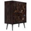 vidaXL Buffet Bois de r&eacute;cup&eacute;ration solide 60x30x76 cm