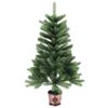 vidaXL Arbre de No&euml;l artificiel aiguilles r&eacute;alistes 65 cm vert