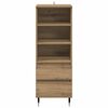 vidaXL Haut Armoire Ch&ecirc;ne artisanal 40 x 36 x 110 cm Bois d'ing&eacute;nierie