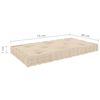 vidaXL Coussins de plancher de palette lot de 7 Beige Coton