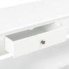 vidaXL Buffet Blanc 110x35x80 cm MDF
