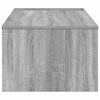 vidaXL Table basse Gris Sonoma 95 x 50 x 34 cm Bois d'ing&eacute;nierie