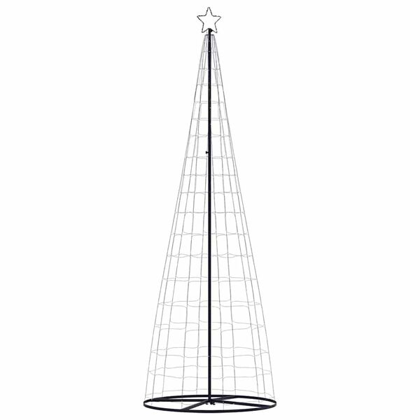 vidaXL Sapin de Noël à LED 550 LED blanc chaud 300 cm