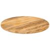 vidaXL Dessus de table &Oslash; 90x3,8 cm rond bois de manguier massif
