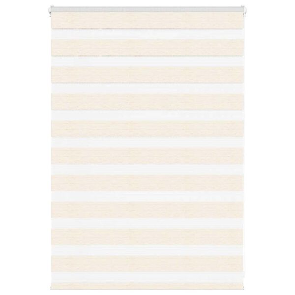 vidaXL Store z&egrave;bre beige marbr&eacute; largeur du tissu 105,9 cm polyester