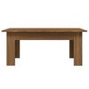 vidaXL Table basse Ch&ecirc;ne marron 100x60x42 cm Bois d'ing&eacute;nierie