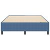 vidaXL Cadre de lit plateforme Bleu 140 x 200 cm tissu