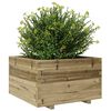 vidaXL Jardini&egrave;re 80x80x49,5 cm bois de pin impr&eacute;gn&eacute;