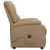 vidaXL Fauteuil Cappuccino Similicuir
