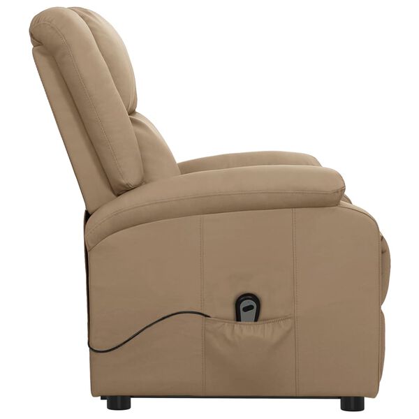 vidaXL Fauteuil Cappuccino Similicuir