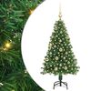 vidaXL Sapin de No&euml;l artificiel Vert 120 cm PVC, Acier et Plastique