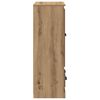 vidaXL Haut Armoire avec tiroir Ch&ecirc;ne artisanal 60 x 35,5 x 103,5 cm