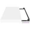 vidaXL Étagère flottante murale blanc 80x23,5x3,8 cm MDF