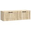 vidaXL Meuble TV mural Ch&ecirc;ne Sonoma 98 x 31 x 30 cm Bois d'ing&eacute;nierie