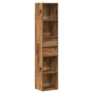 vidaXL Biblioth&egrave;que vieux bois 36x30x171 cm bois d'ing&eacute;nierie