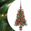 vidaXL Sapin de No&euml;l Vert 90 cm PE