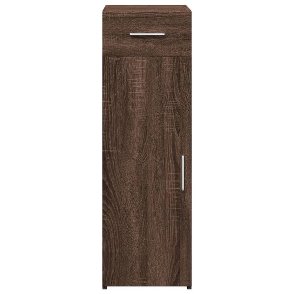 vidaXL Buffet chêne marron 30x42,5x93 cm bois d'ingénierie