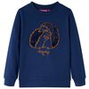 Sweatshirt pour enfants bleu marine 104