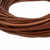 vidaXL Corde en Cuir Marron Clair Ø3 mm x 5 m Cuir