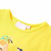 T-shirt pour enfants jaune 104