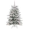 vidaXL Sapin de No&euml;l Artificiel &agrave; Branches Articul&eacute;es Blanc 120 cm