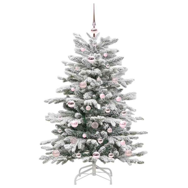 vidaXL Sapin de No&euml;l Artificiel &agrave; Branches Articul&eacute;es Blanc 120 cm