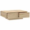 vidaXL Table basse ch&ecirc;ne sonoma 90x60x31 cm bois d'ing&eacute;nierie