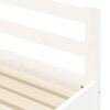 vidaXL Lit de jour et lit gigogne sans matelas 90x190 cm bois massif