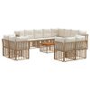 vidaXL Ensemble de canap&eacute;s d'ext&eacute;rieur 13 pc 12 place