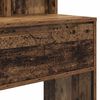 vidaXL Tables de maquillage pour chambre avec tiroir Bois Ancien