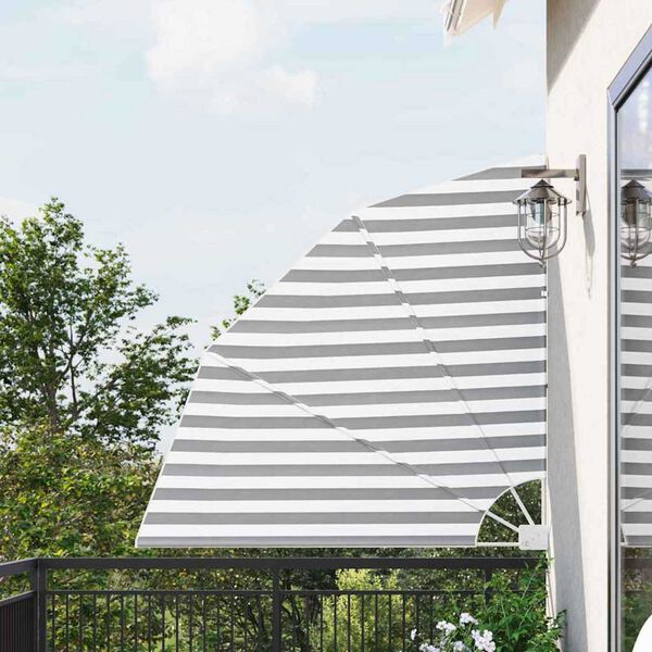 vidaXL Écran de confidentialité pour balcon Anthracite et blanc