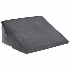 vidaXL Coussin en coin Autre Gris