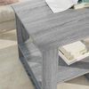 vidaXL Table basse Gris Sonoma 51 x 50 x 50 cm Bois d'ing&eacute;nierie