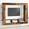 vidaXL Meuble TV Bois ancien 152 x 22 x 113 cm Bois d'ing&eacute;nierie