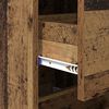 vidaXL Buffet Bois ancien 34,5 x 34 x 90 cm Bois d'ing&eacute;nierie