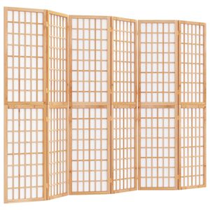 vidaXL Cloison de s&eacute;paration pliable 6 panneaux 240x170 cm
