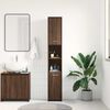 vidaXL Armoire de bain Ch&ecirc;ne marron 30x30x183,5 cm Bois d'ing&eacute;nierie
